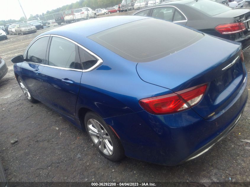 2015 CHRYSLER 200 LIMITED - 1C3CCCAB2FN593401