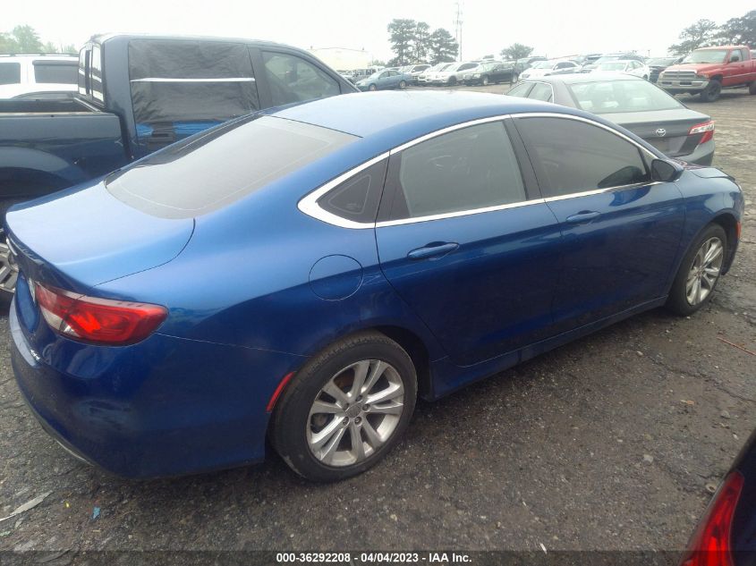 2015 CHRYSLER 200 LIMITED - 1C3CCCAB2FN593401