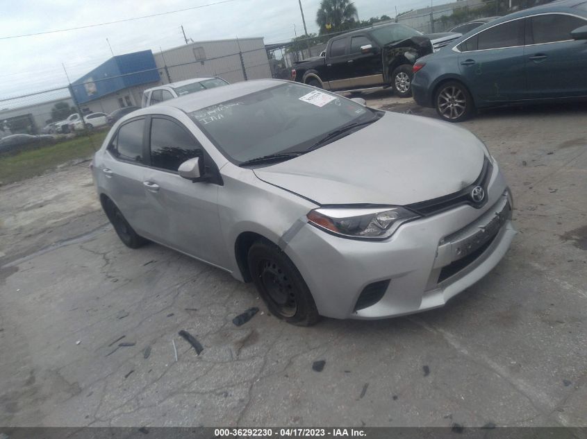 2016 TOYOTA COROLLA LE - 5YFBURHE9GP503334