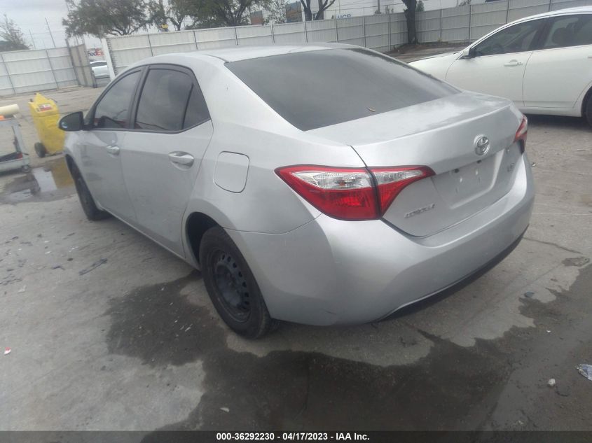 2016 TOYOTA COROLLA LE - 5YFBURHE9GP503334