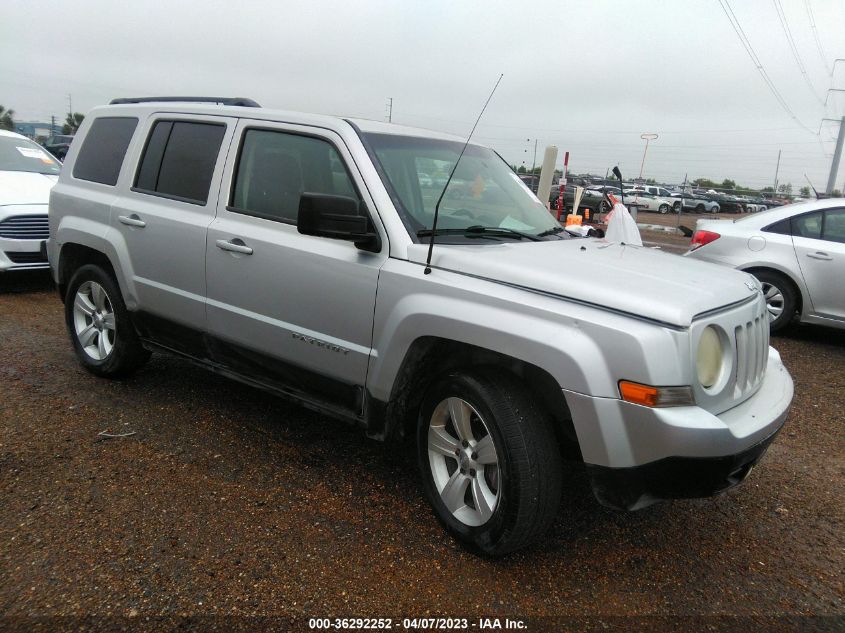 2013 JEEP PATRIOT LATITUDE - 1C4NJPFA9DD260343