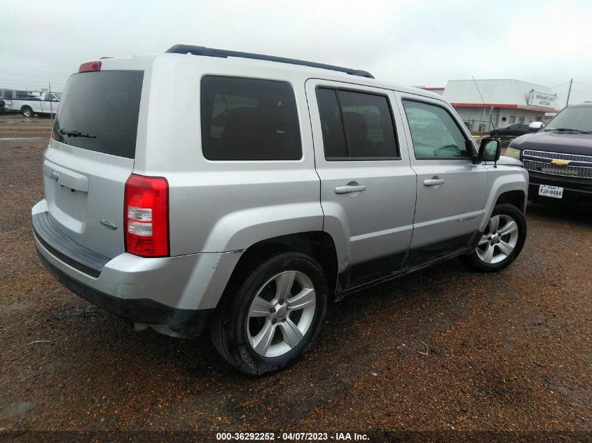 2013 JEEP PATRIOT LATITUDE - 1C4NJPFA9DD260343