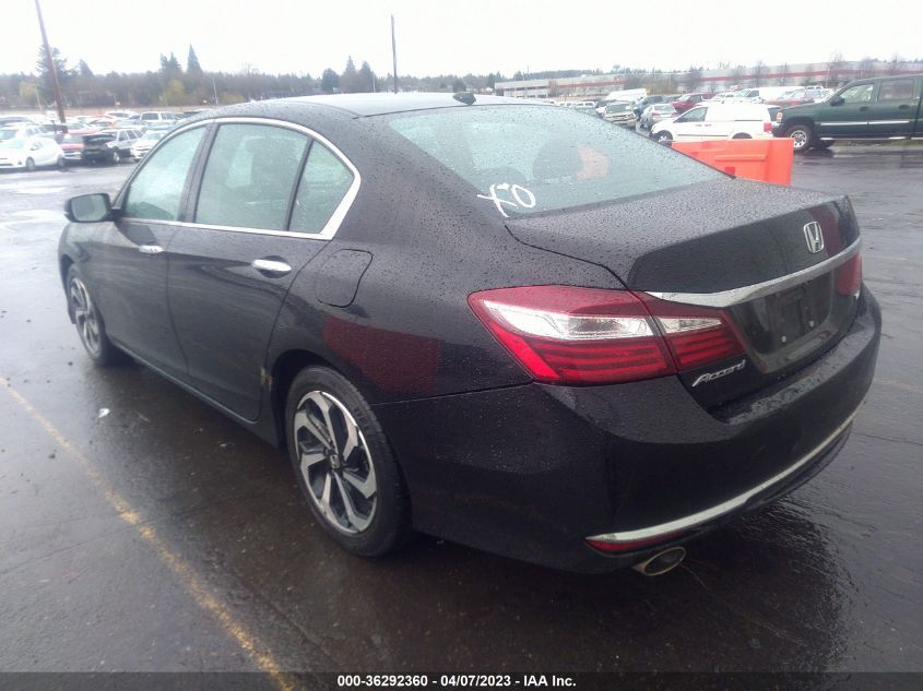 2016 HONDA ACCORD SEDAN EX-L - 1HGCR3F80GA034673