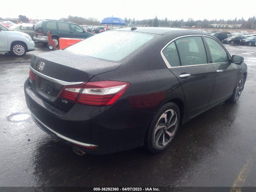 2016 HONDA ACCORD SEDAN EX-L - 1HGCR3F80GA034673