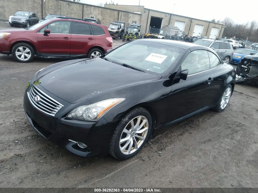 2013 INFINITI G37 CONVERTIBLE BASE - JN1CV6FE1DM772996