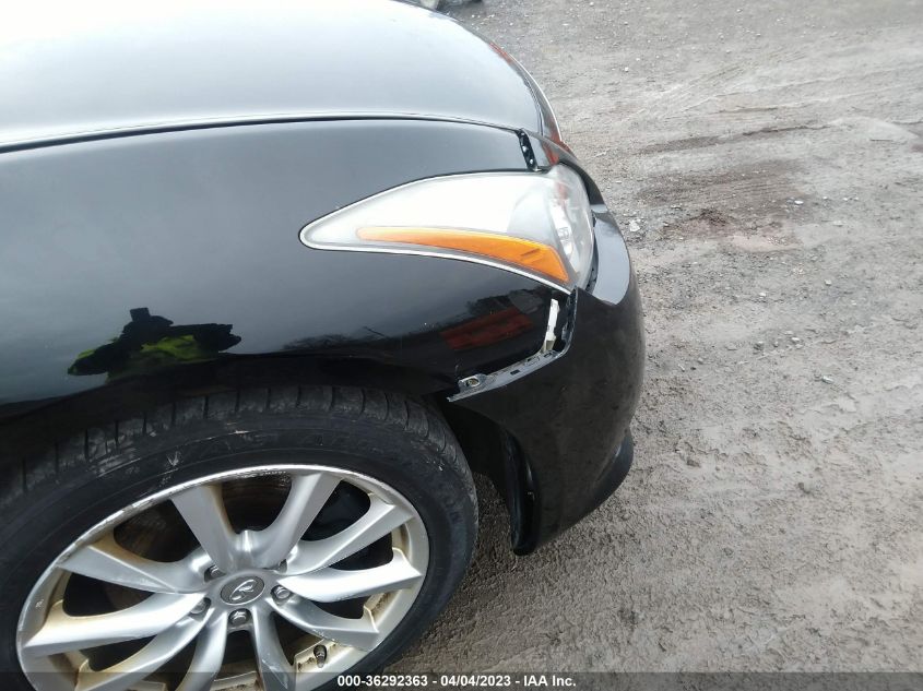 2013 INFINITI G37 CONVERTIBLE BASE - JN1CV6FE1DM772996