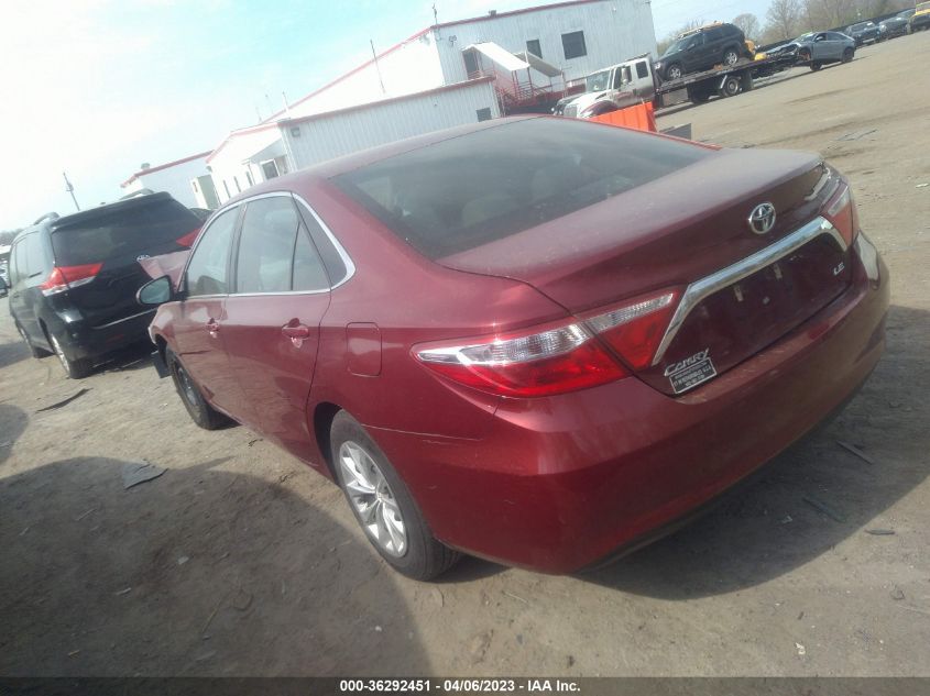 2016 TOYOTA CAMRY XLE/SE/LE/XSE - 4T1BF1FK1GU554250
