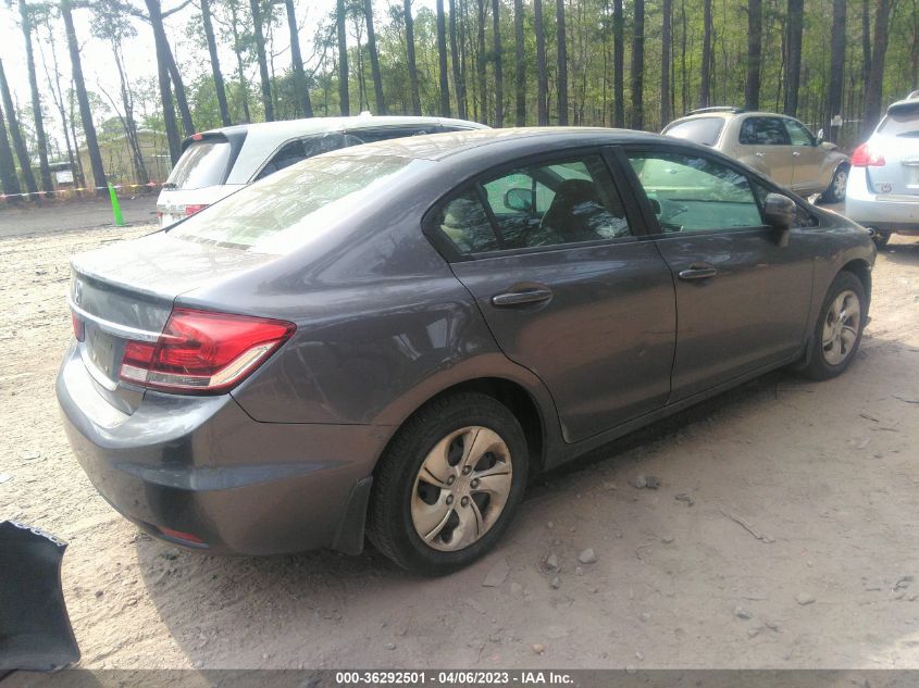 2014 HONDA CIVIC SEDAN LX - 19XFB2F55EE204777