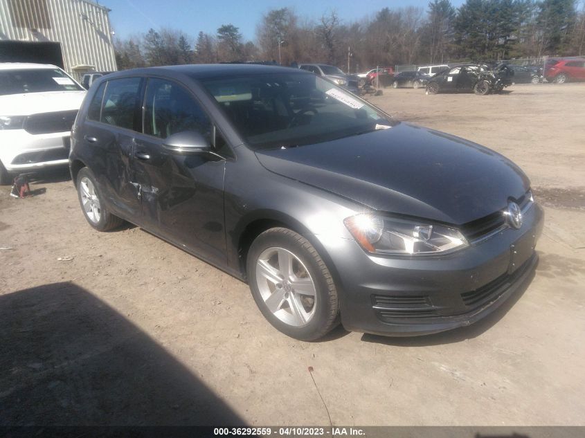 2017 VOLKSWAGEN GOLF S - 3VW217AU6HM069202