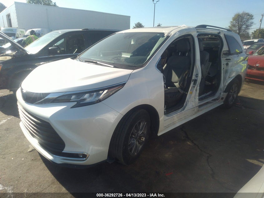 2021 TOYOTA SIENNA 2.5L I4 W/VVT-IE(VIN: 5TDJRKEC2MS055559
