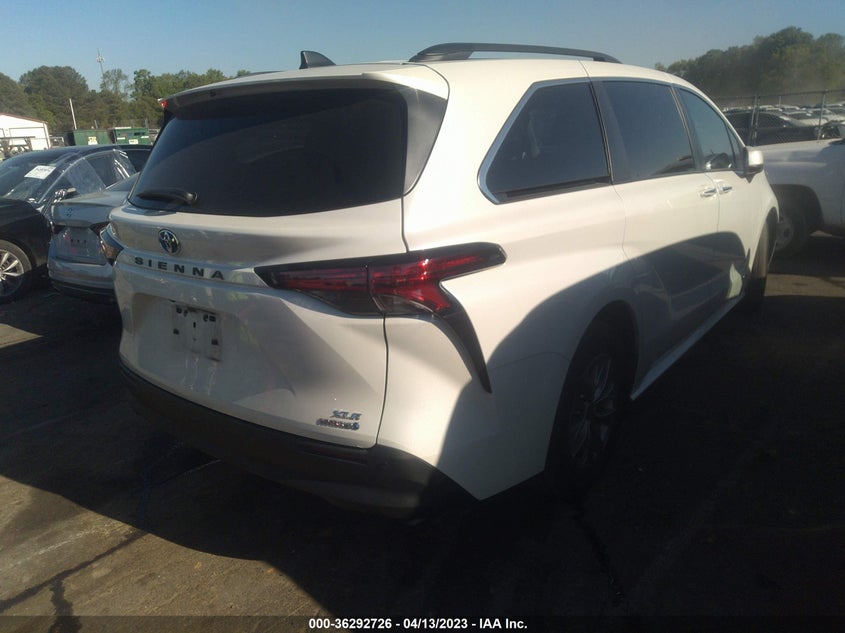 2021 TOYOTA SIENNA 2.5L I4 W/VVT-IE(VIN: 5TDJRKEC2MS055559