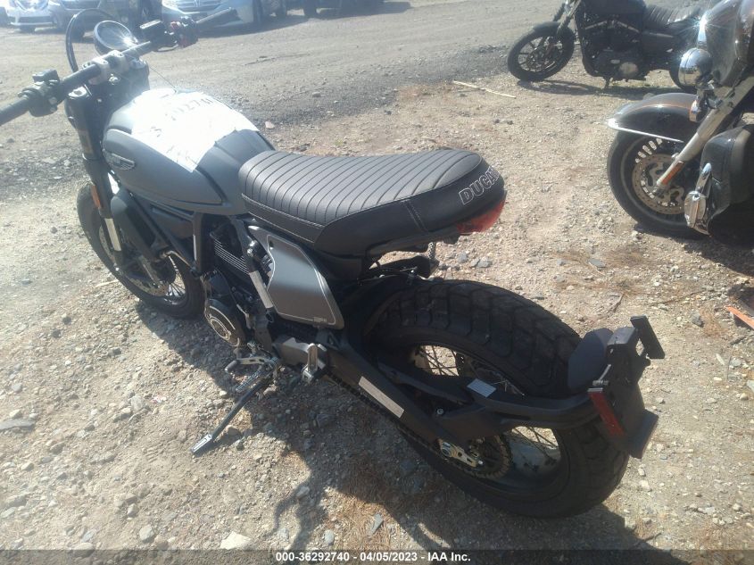 2022 DUCATI SCRAMBLER DESERT SLED ML0KAFPM6NT006134