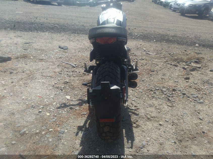 2022 DUCATI SCRAMBLER DESERT SLED ML0KAFPM6NT006134