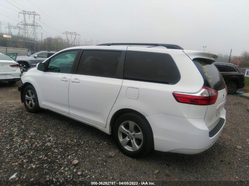 2017 TOYOTA SIENNA LE - 5TDKZ3DCXHS827257