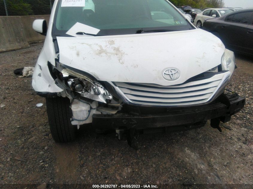 2017 TOYOTA SIENNA LE - 5TDKZ3DCXHS827257