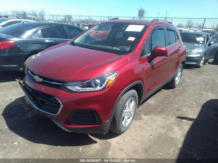 2019 CHEVROLET TRAX LT - 3GNCJLSB6KL308927