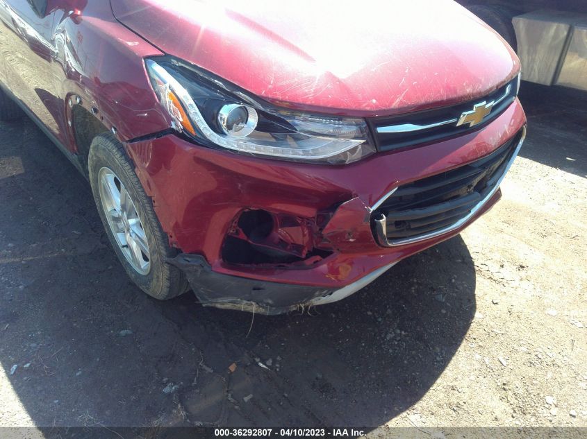 2019 CHEVROLET TRAX LT - 3GNCJLSB6KL308927