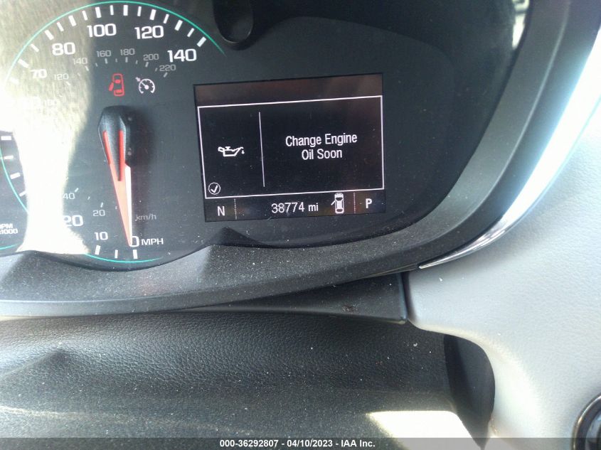 2019 CHEVROLET TRAX LT - 3GNCJLSB6KL308927