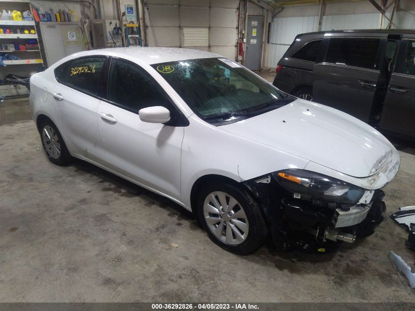 2014 DODGE DART SXT - 1C3CDFBB9ED877433