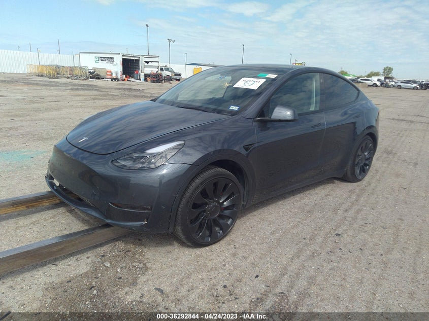 VIN 7SAYGDEF9NF454598 2022 TESLA MODEL Y PERFORMANCE