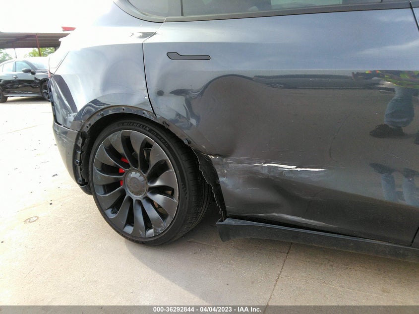 VIN 7SAYGDEF9NF454598 2022 TESLA MODEL Y PERFORMANCE
