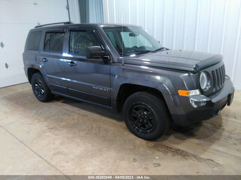 2015 JEEP PATRIOT SPORT - 1C4NJPBA6FD312973