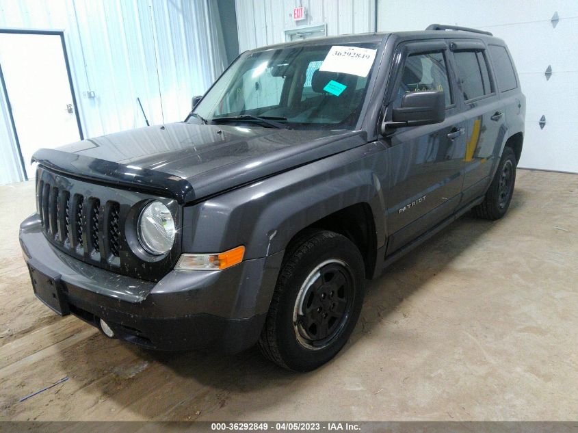 2015 JEEP PATRIOT SPORT - 1C4NJPBA6FD312973