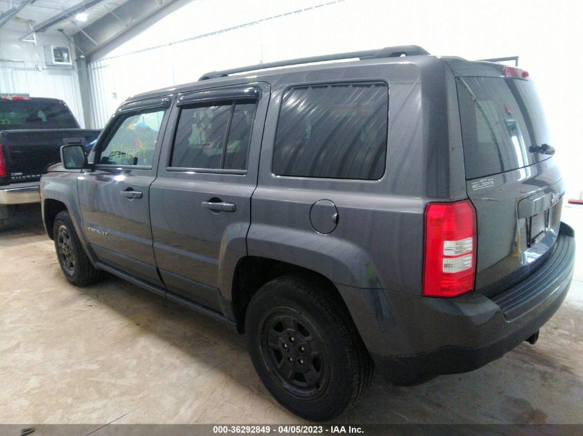2015 JEEP PATRIOT SPORT - 1C4NJPBA6FD312973