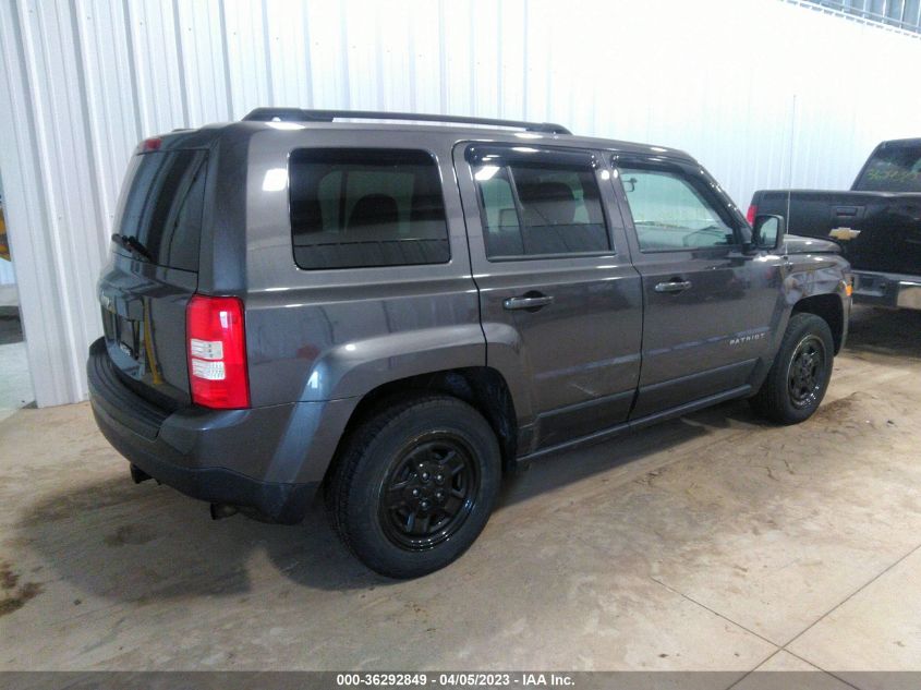 2015 JEEP PATRIOT SPORT - 1C4NJPBA6FD312973