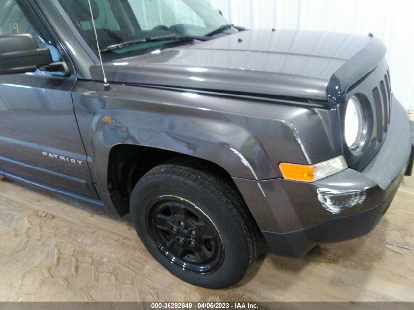 2015 JEEP PATRIOT SPORT - 1C4NJPBA6FD312973