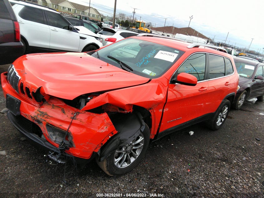 VIN 1C4PJMMX3MD238563 2021 JEEP CHEROKEE LATITUDE LUX