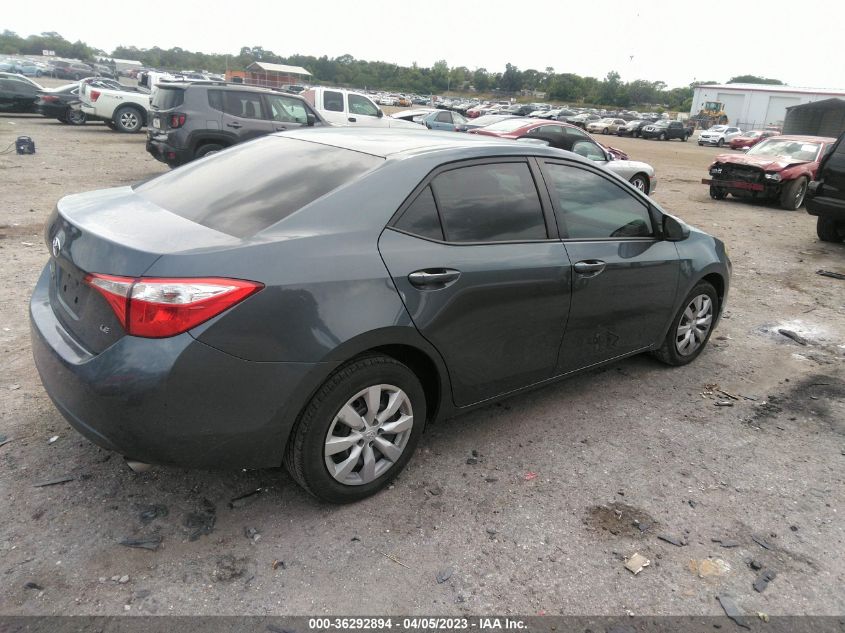 2015 TOYOTA COROLLA L/LE/S/S PLUS/LE PLUS - 2T1BURHE1FC274937