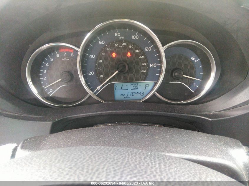 2015 TOYOTA COROLLA L/LE/S/S PLUS/LE PLUS - 2T1BURHE1FC274937