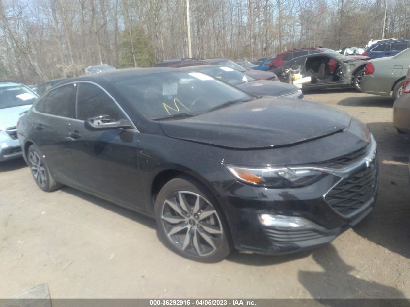 2021 CHEVROLET MALIBU RS - 1G1ZG5ST1MF050604