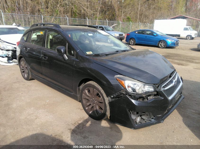 2015 SUBARU IMPREZA WAGON 2.0I SPORT LIMITED - JF1GPAZ66F8300360