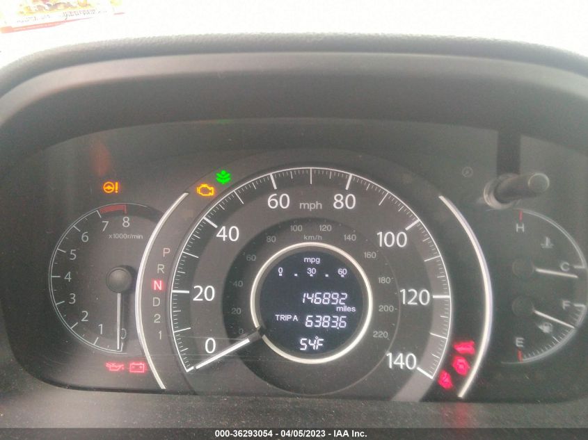 2014 HONDA CR-V EX-L - 2HKRM4H7XEH604685
