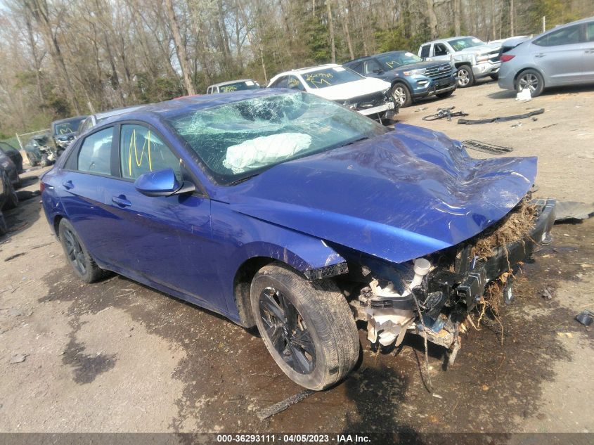 2021 HYUNDAI ELANTRA SEL - KMHLS4AG9MU065210