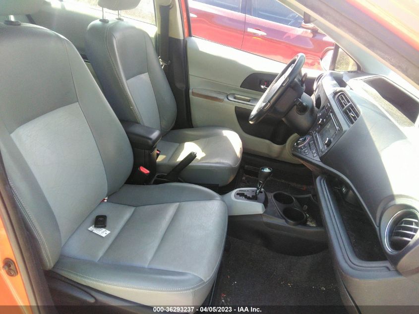 2013 TOYOTA PRIUS C ONE/TWO/THREE/FOUR - JTDKDTB37D1038959