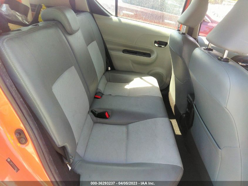 2013 TOYOTA PRIUS C ONE/TWO/THREE/FOUR - JTDKDTB37D1038959