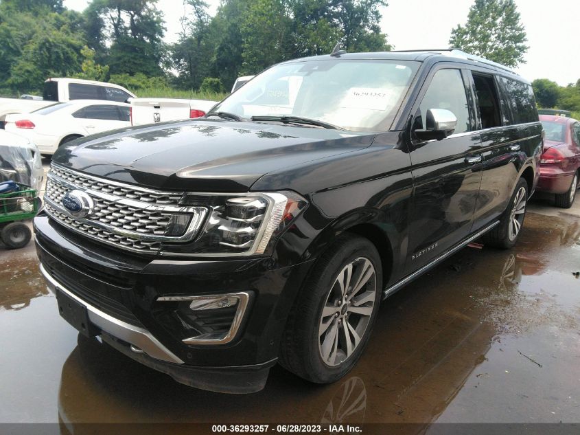2020 FORD EXPEDITION MAX PLATINUM - 1FMJK1MT6LEA09779