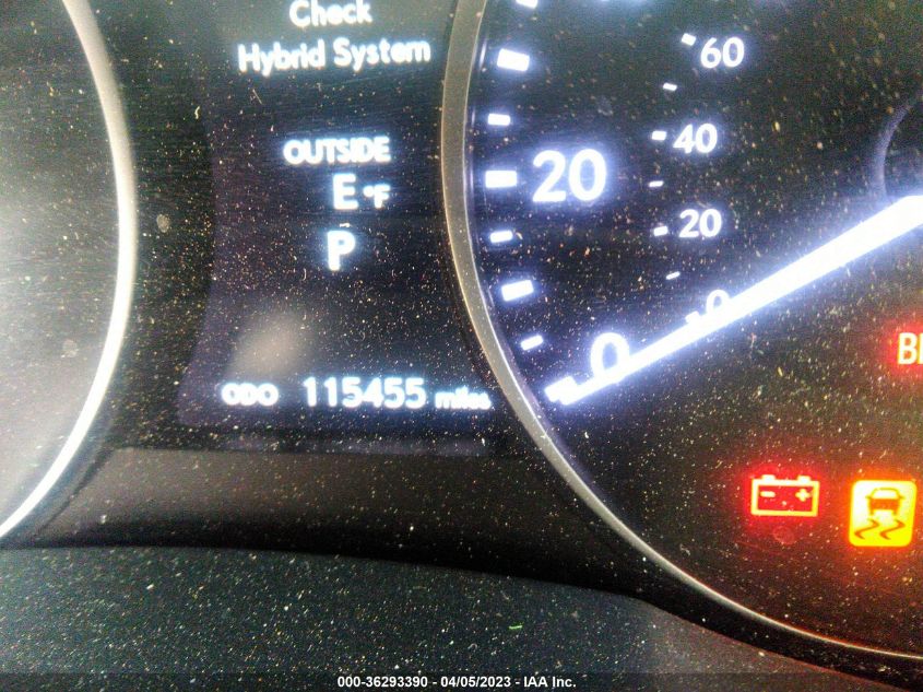 2014 LEXUS ES 300H HYBRID - JTHBW1GG2E2056077