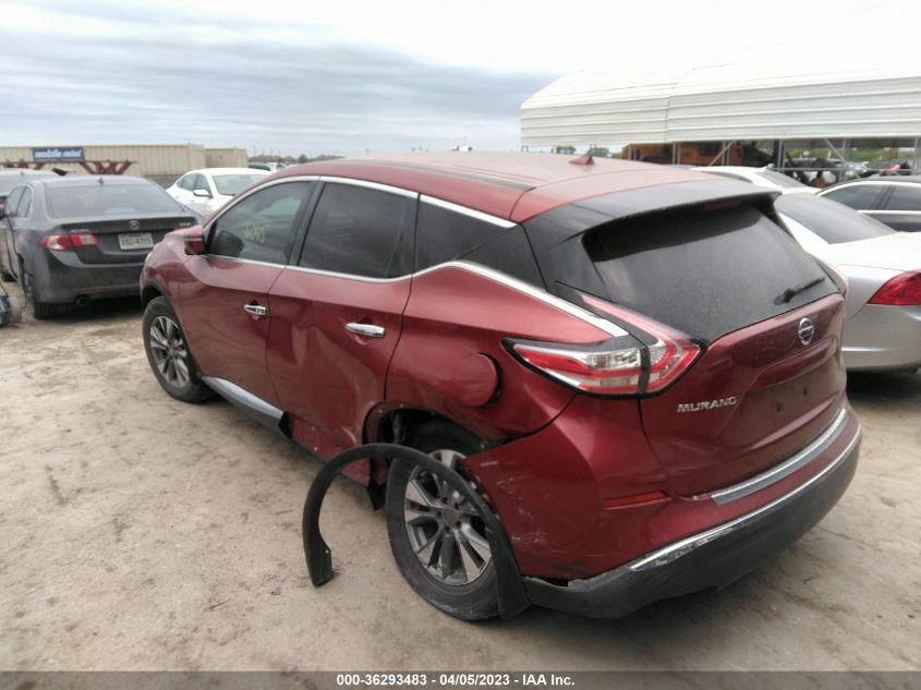 2015 NISSAN MURANO S - 5N1AZ2MG1FN260461