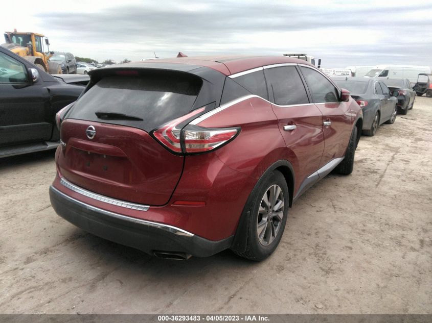 2015 NISSAN MURANO S - 5N1AZ2MG1FN260461