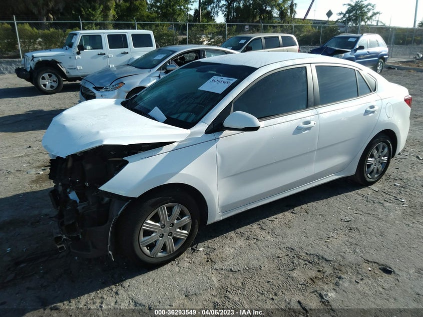 VIN 3KPA24AD2ME385887 2021 KIA RIO S