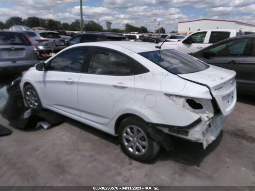 2013 HYUNDAI ACCENT GLS - KMHCT4AE7DU322327
