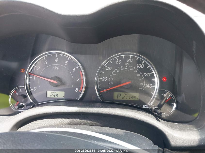 2013 TOYOTA COROLLA L/LE/S - 5YFBU4EE4DP107024