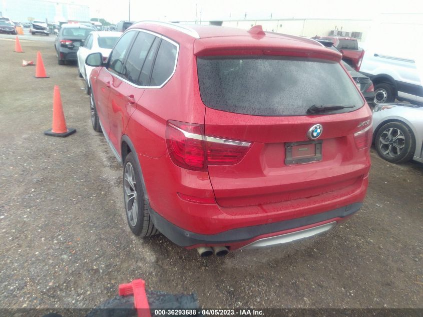 2015 BMW X3 XDRIVE28I - 5UXWX9C58F0D45370