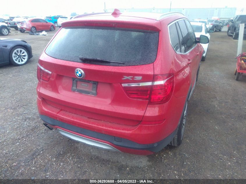 2015 BMW X3 XDRIVE28I - 5UXWX9C58F0D45370