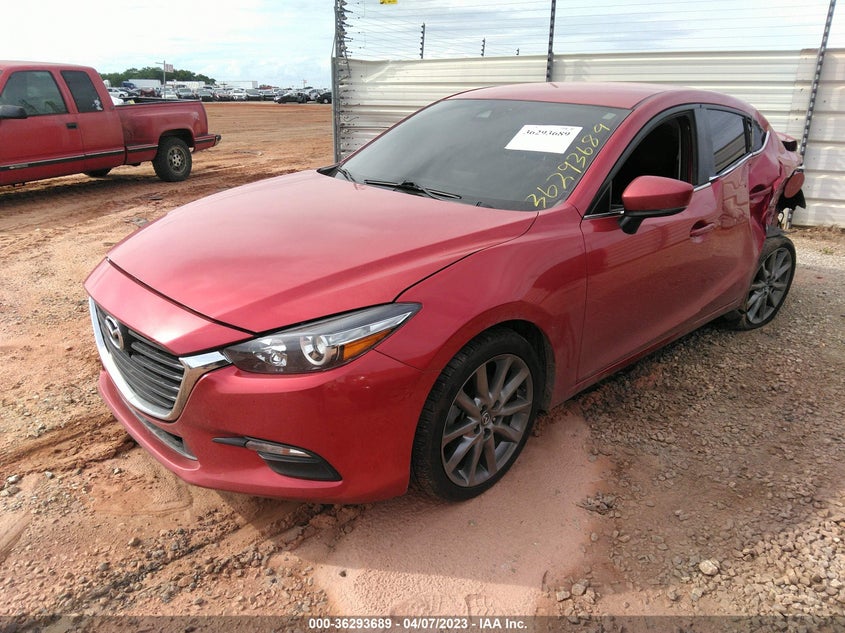 VIN 3MZBN1V33JM252064 2018 MAZDA MAZDA3 4-DOOR TOURING