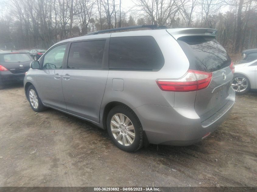2017 TOYOTA SIENNA LE - 5TDJZ3DC6HS152499